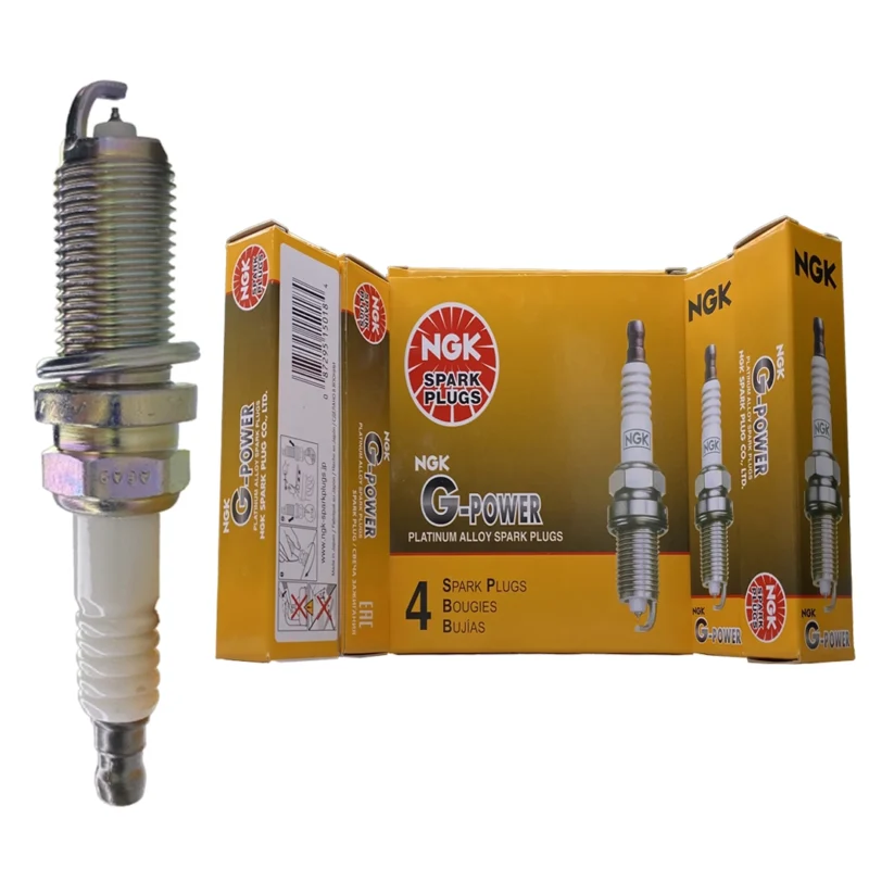 شمع NGK جی پاور ۵۰۱۸ LFR5AGP | سوزنی پلاتینیومی پایه بلند ژاپنی مناسب موتور TU5