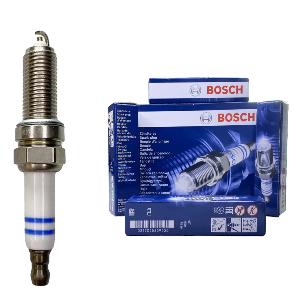 شمع بوش یورو ۴ روسیه مدل YR7NE BOSCH پایه بلند شمع BOSCH یورو 4 روس YR7NE RUSS