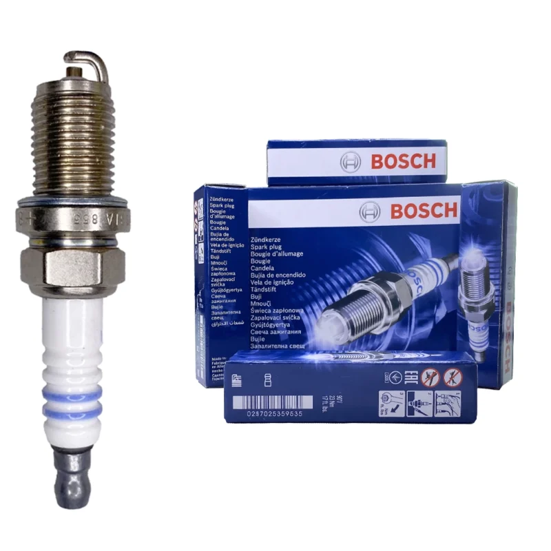 شمع بوش BOSCH تک پلاتین 8+ روس مدل FR7DC+8 مناسب پژو، سمند و EF7