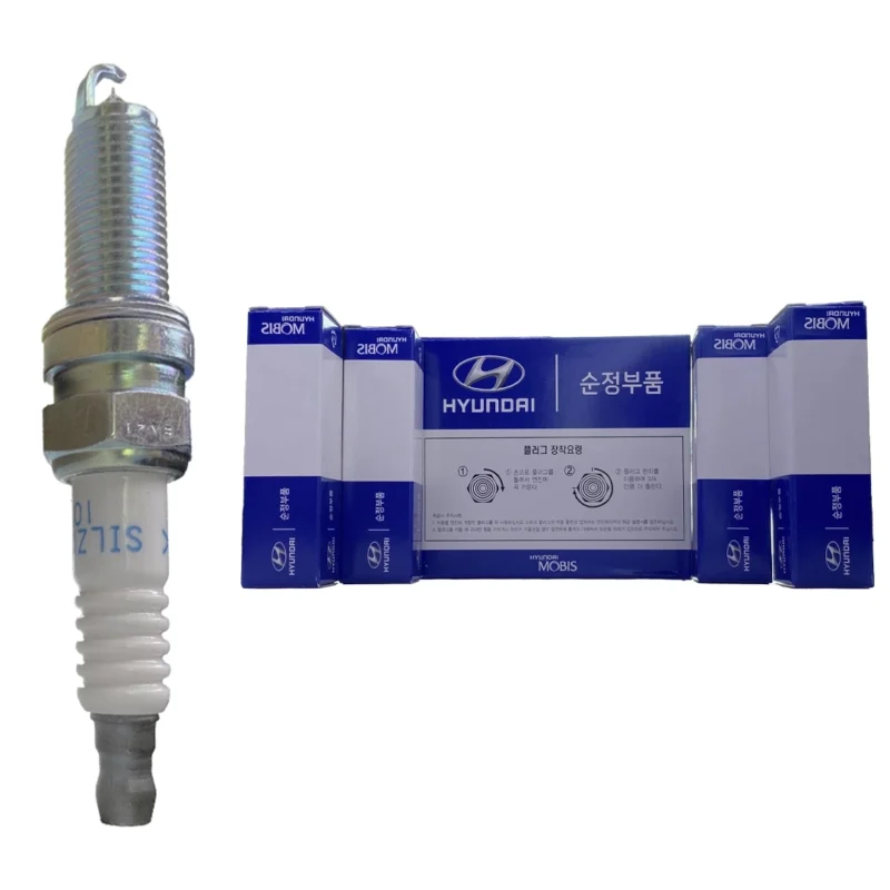شمع انجیکا NGK موبیس هیوندایی یورو۴ سوزنیSILZKR6B جعبه آبی - موهاوی 18846-10060