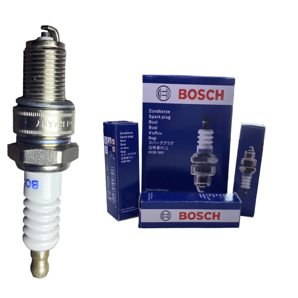 شمع بوش پایه کوتاه کاربرات آلمان شمع بوش BOSCH پایه کوتاه کاربرات آلمان F7TC