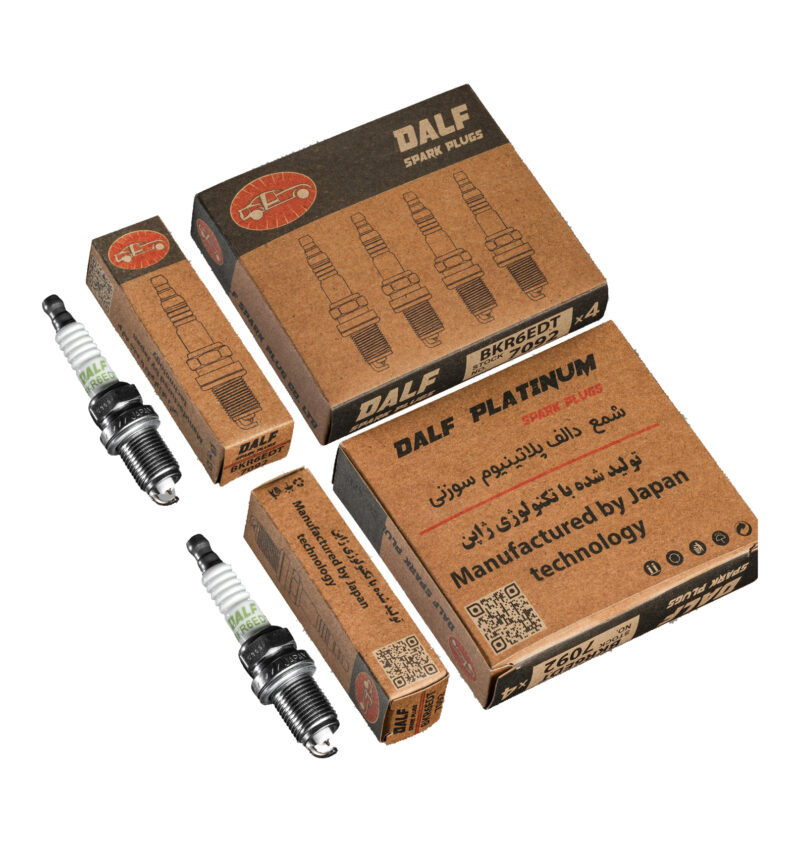 شمع دالف پلاتینیوم سوزنی پایه کوتاه BKR6EDT