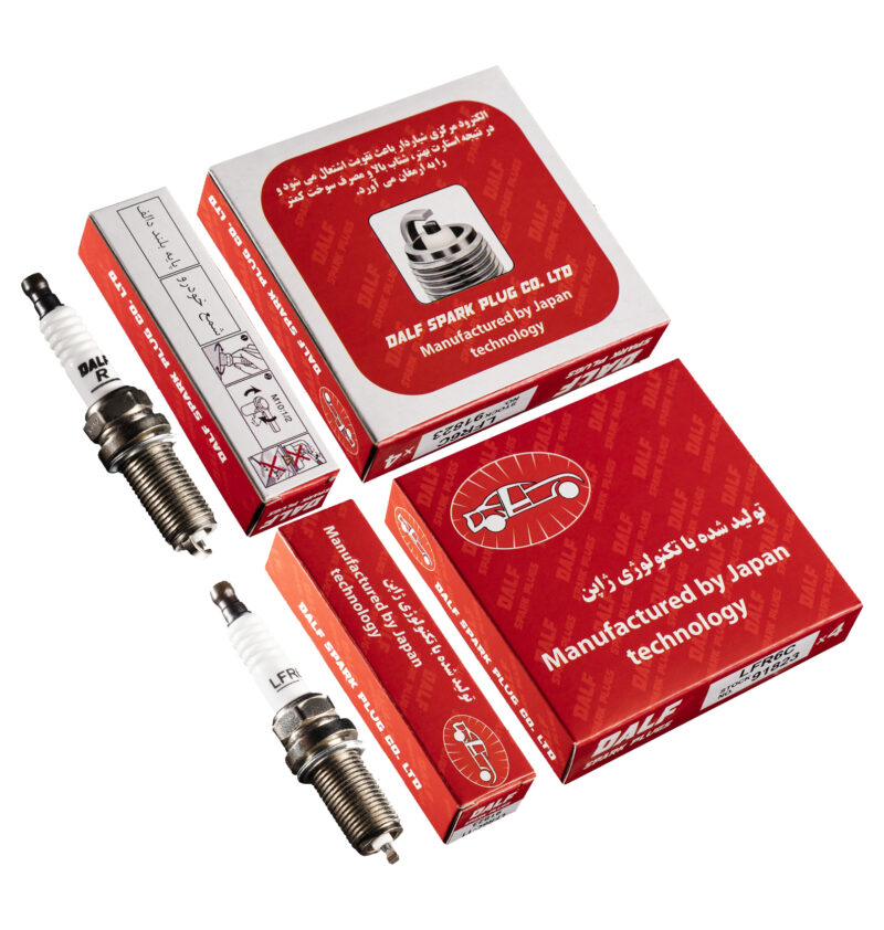 شمع دالف تک پلاتین پایه بلند (تیپ 5) (تیپ پنج) LFR6C-91823 مناسب - پژو ،207